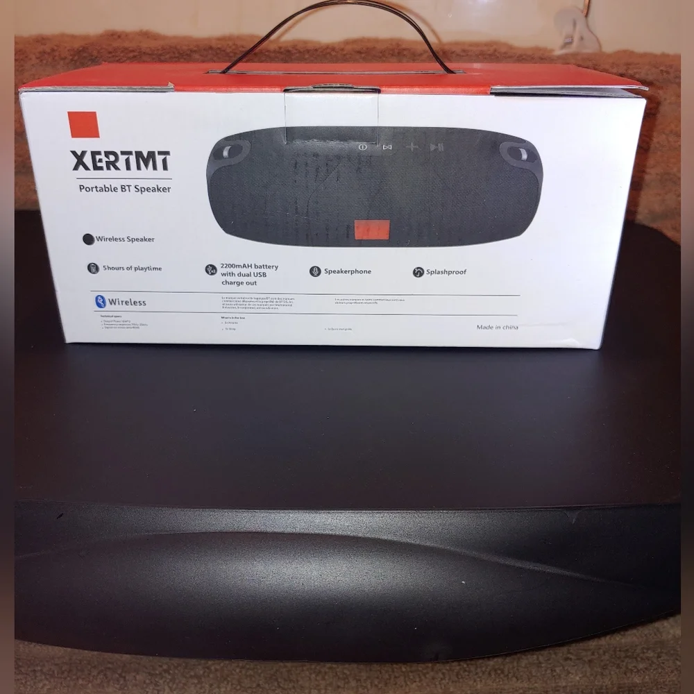 Bluetooth Speaker Portable - Red - Picture 5 of 12